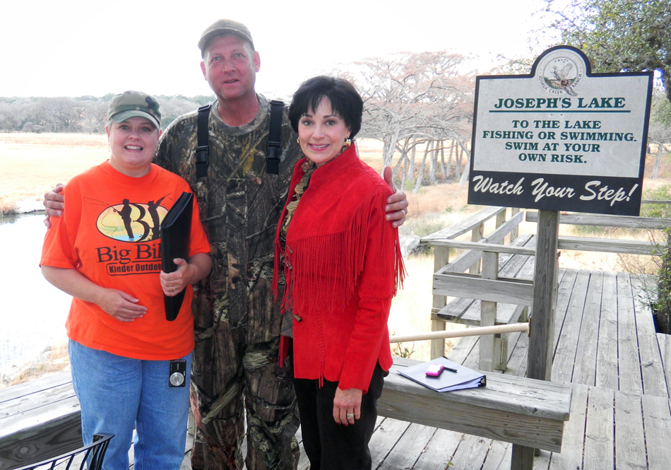 Big Billy Kinder Outdoors Radio Show-Dallas, Texas- Visits Joshua Creek  Ranch